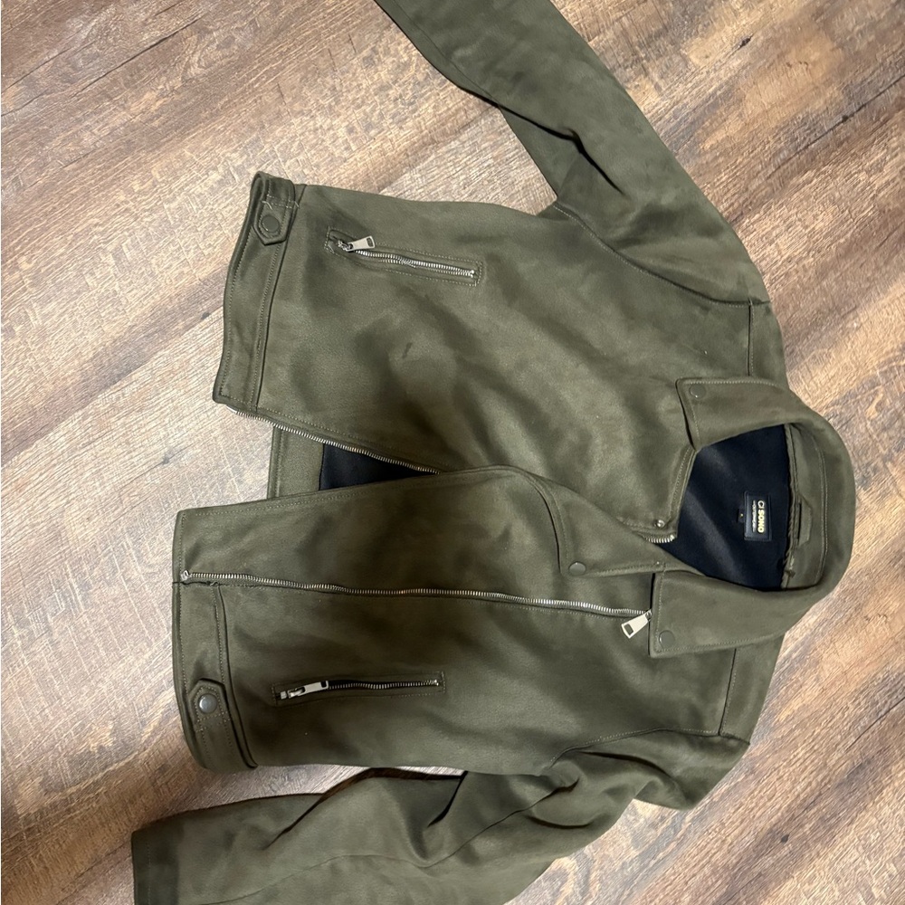 Ci Sono Military Green Field Jacket with Durable Cotton